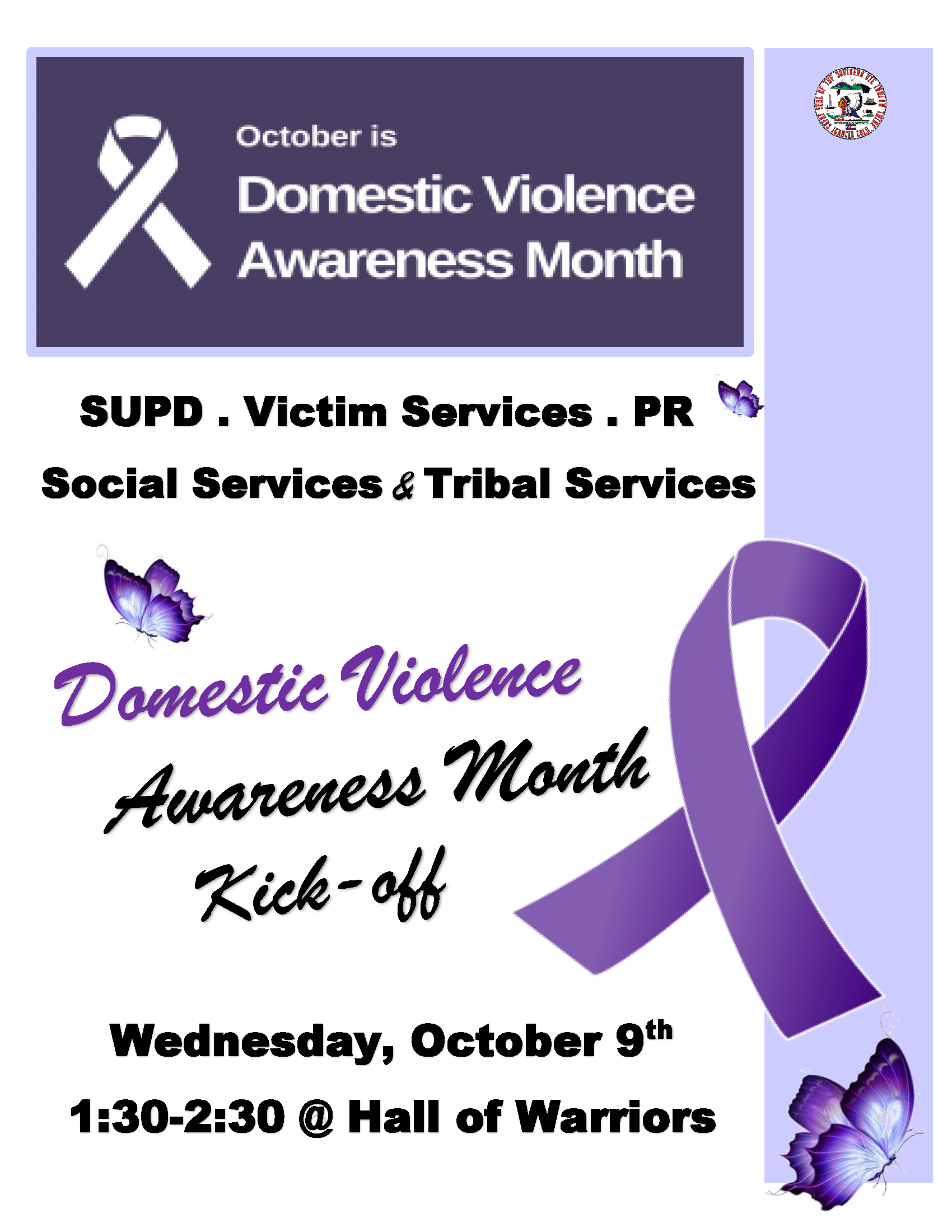 DV Month KIck-off_ – Southern Ute Indian Tribe