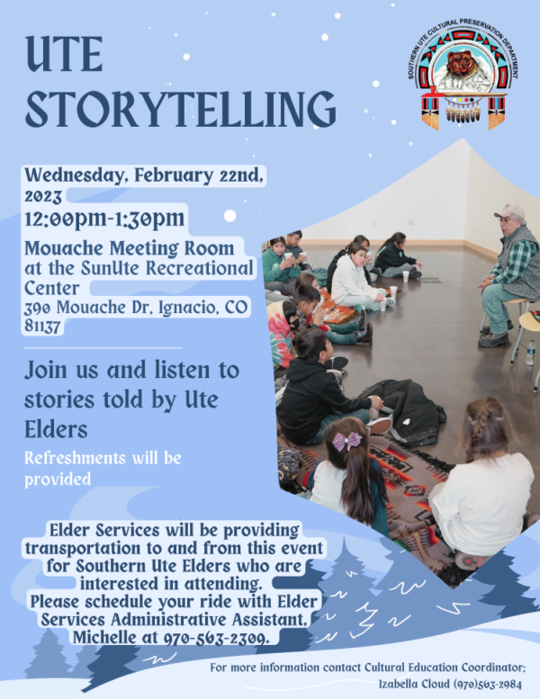 2023 Ute Storytelling – Southern Ute Indian Tribe